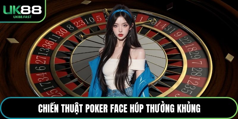 Chiến thuật Poker face húp thưởng khủng